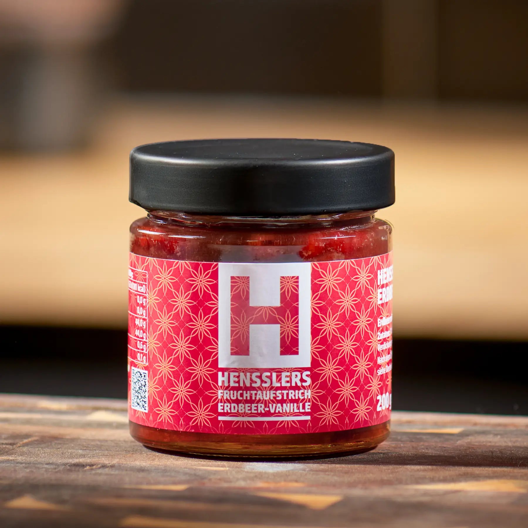 HENSSLERS Fruchtaufstrich Erdbeer-Vanille