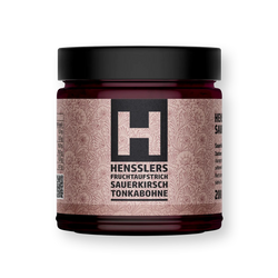 Hensslers Sauerkirsch-Tonkabohnen Konfitüre online kaufen