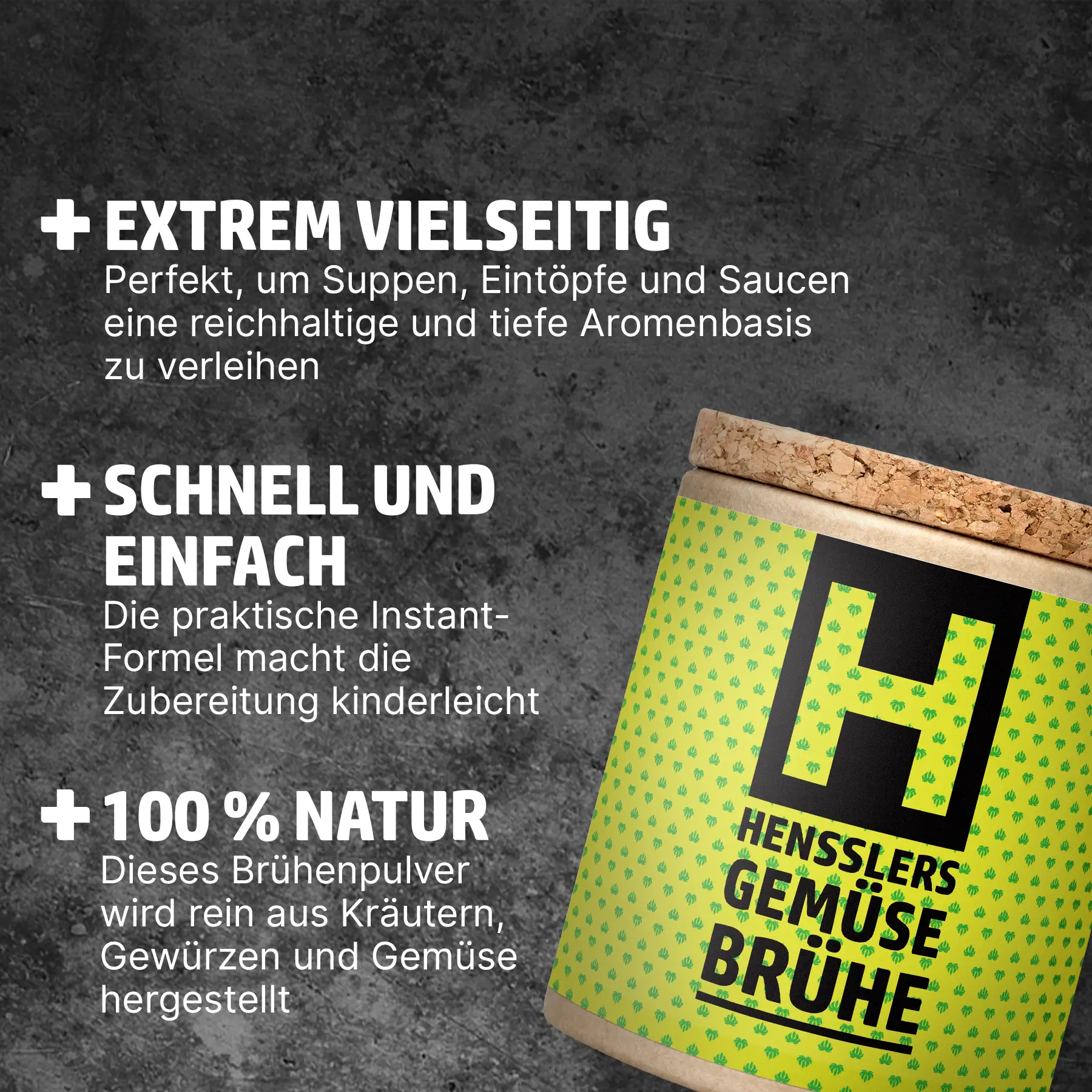 Hensslers Gemüsebrühe Gewürze Hensslers