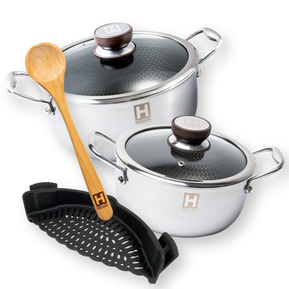 Hensslers All-in-One Kochtopf Set Bundles Hensslers