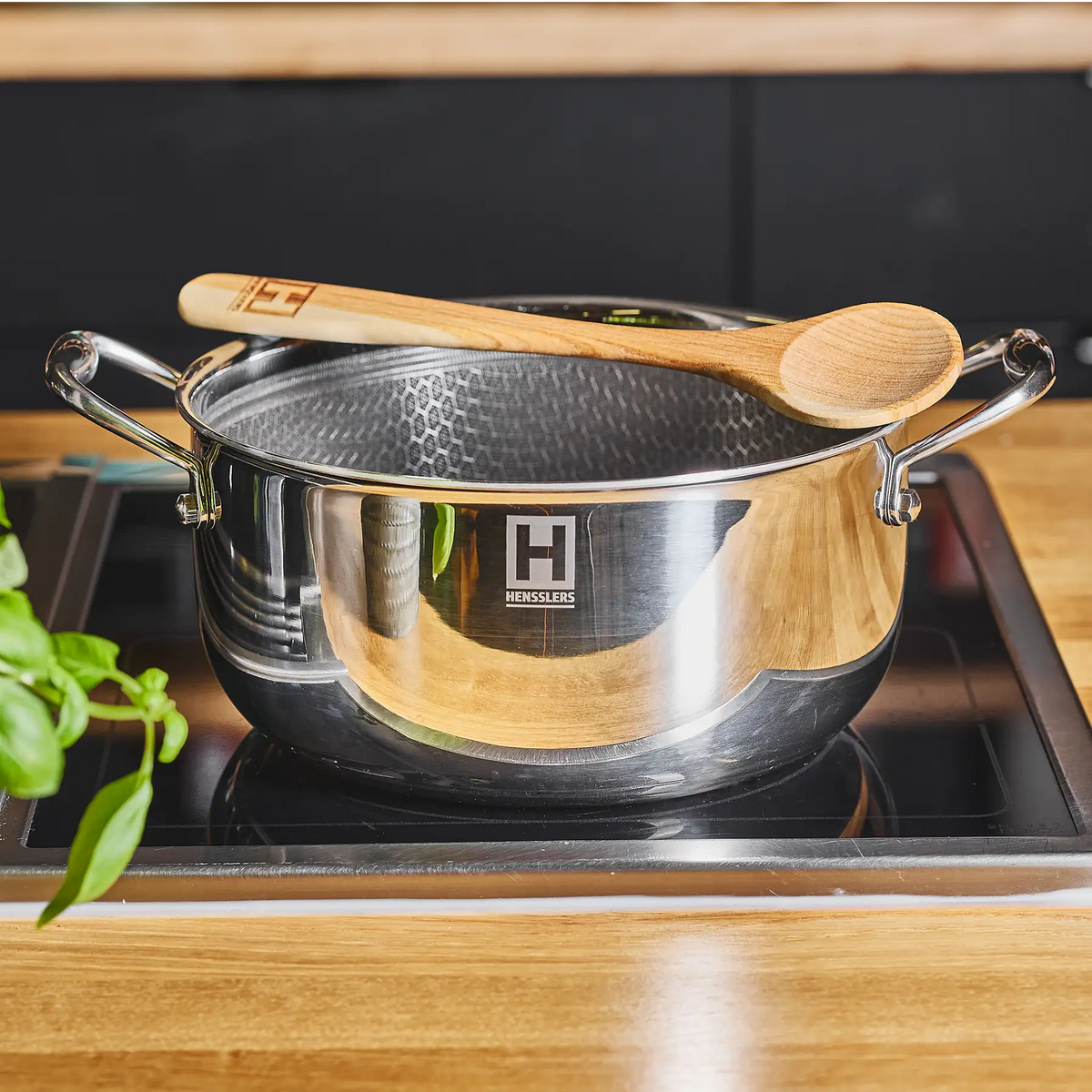 Kochtopf Set » Edelstahl-Töpfe mit Abgießhilfe & Geschenk ✓ – HENSSLERS
