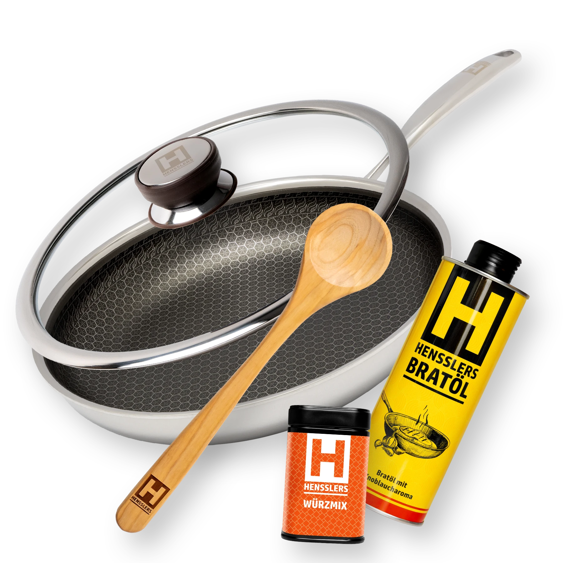HENSSLERS Pfannen Upgrade-Set Bundles HENSSLERS