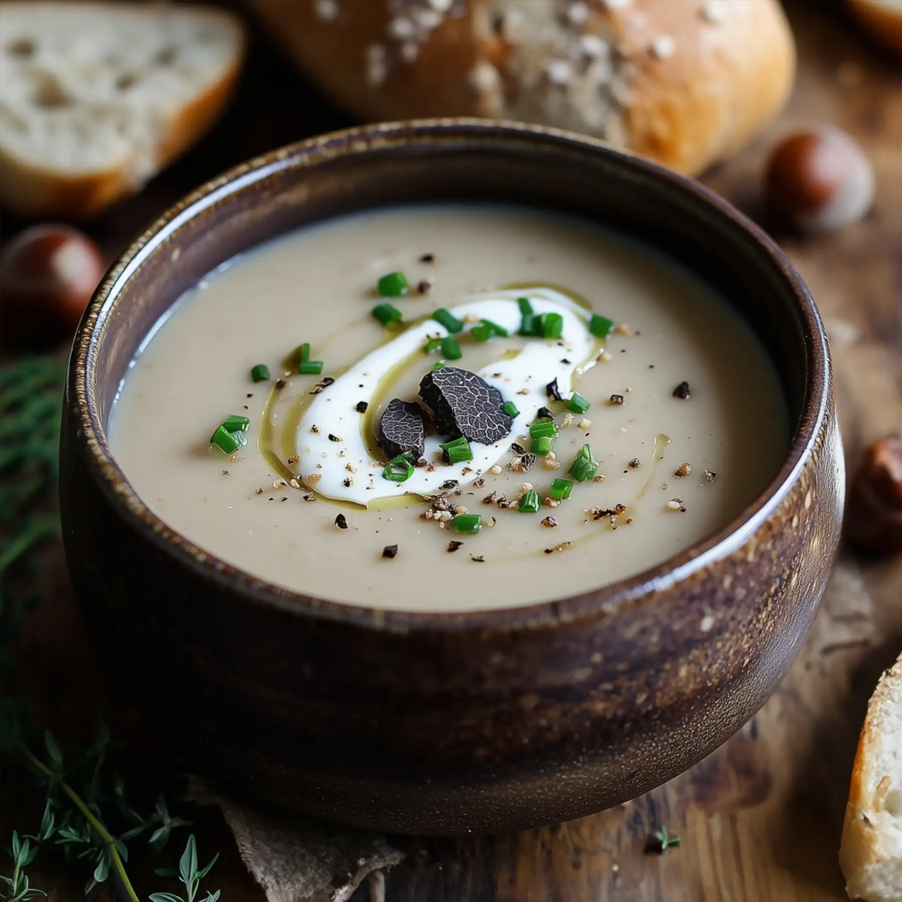 Hensslers getrüffelte Maronensuppe Food Hensslers