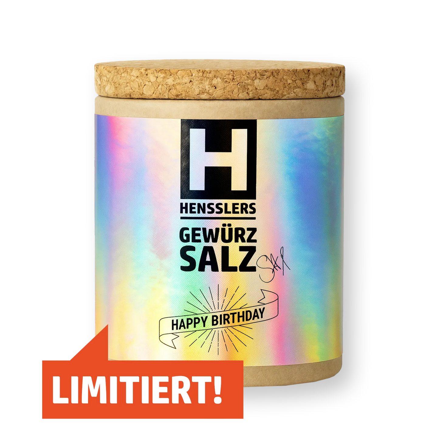 HENSSLERS Gewürzsalz Happy Birthday Edition Gewürze HENSSLERS