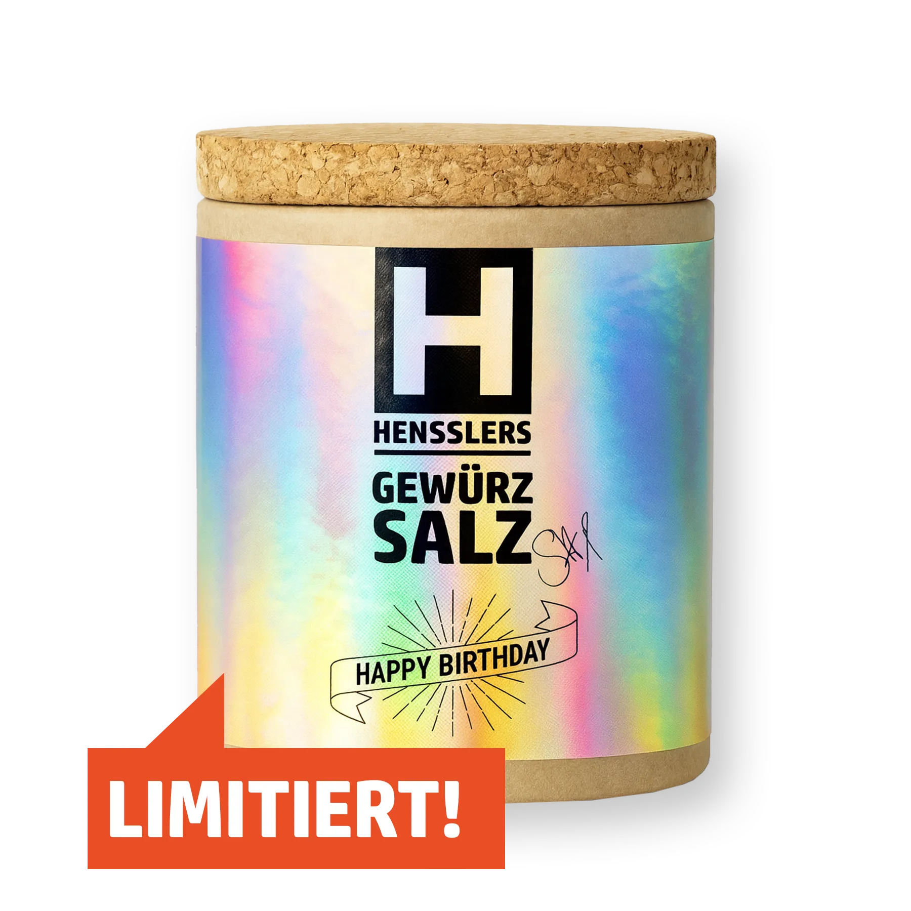 HENSSLERS Gewürzsalz Happy Birthday Edition Gewürze HENSSLERS