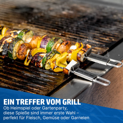 HENSSLERS Grillspieß Set HSV-Edition Küchenzubehör HENSSLERS