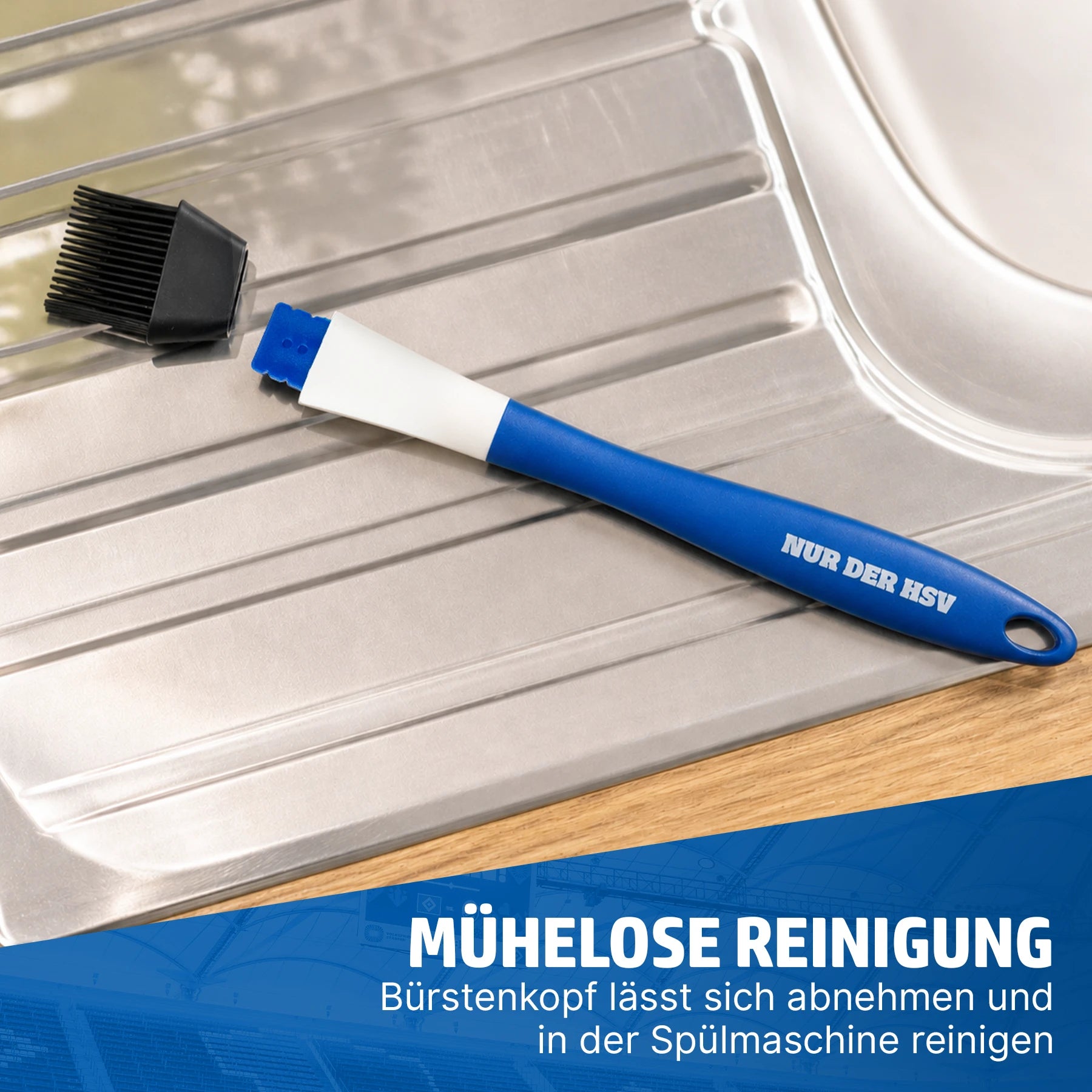 HENSSLERS Back- und Marinadenpinsel HSV-Edition Küchenzubehör HENSSLERS