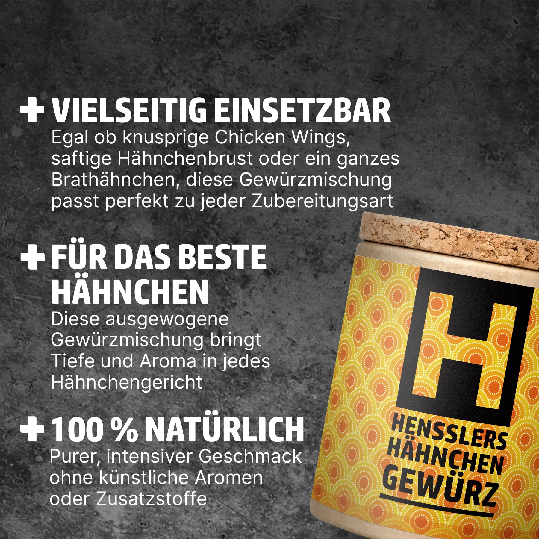 HENSSLERS Hähnchen Gewürz Gewürze Hensslers