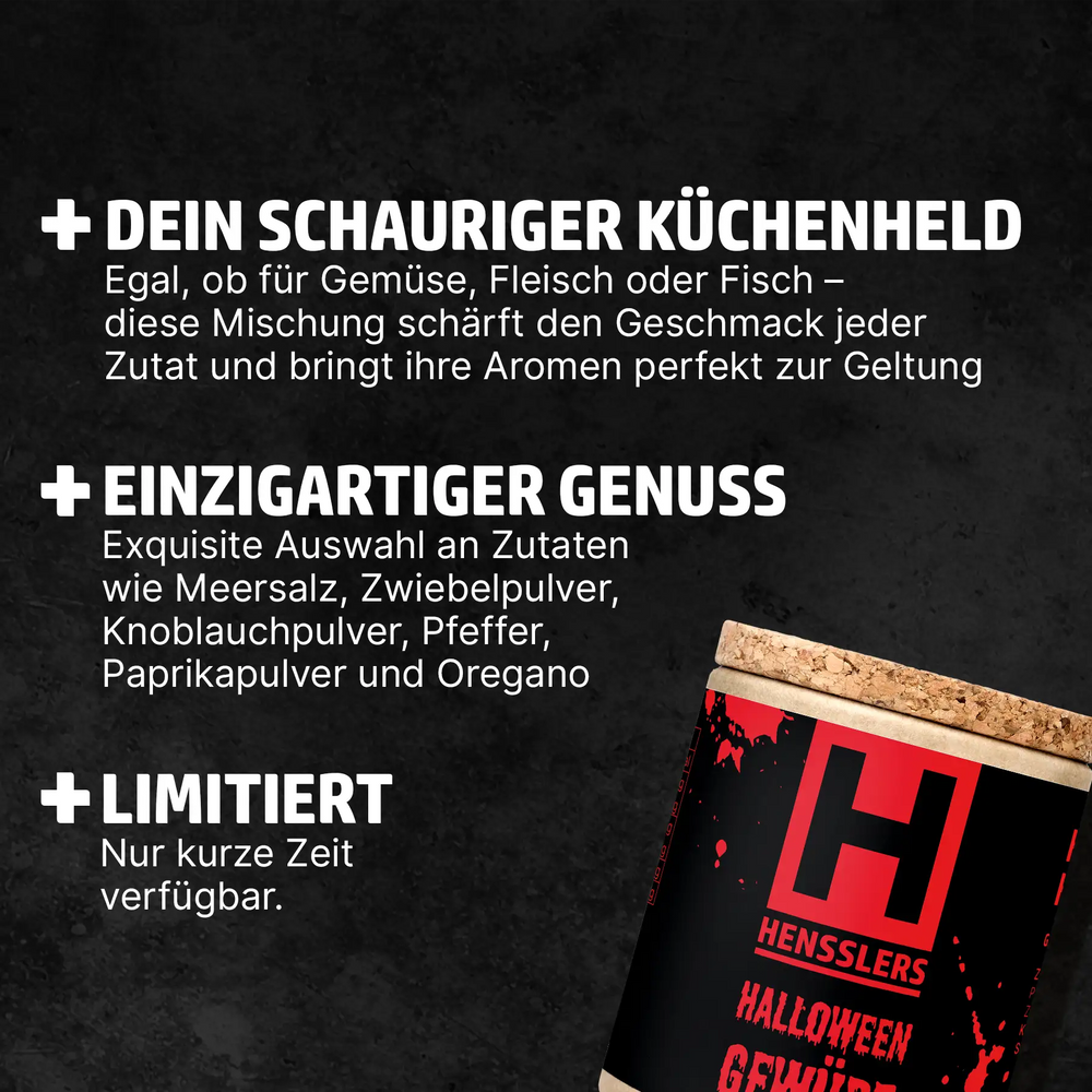 HENSSLERS Halloween Gewürz