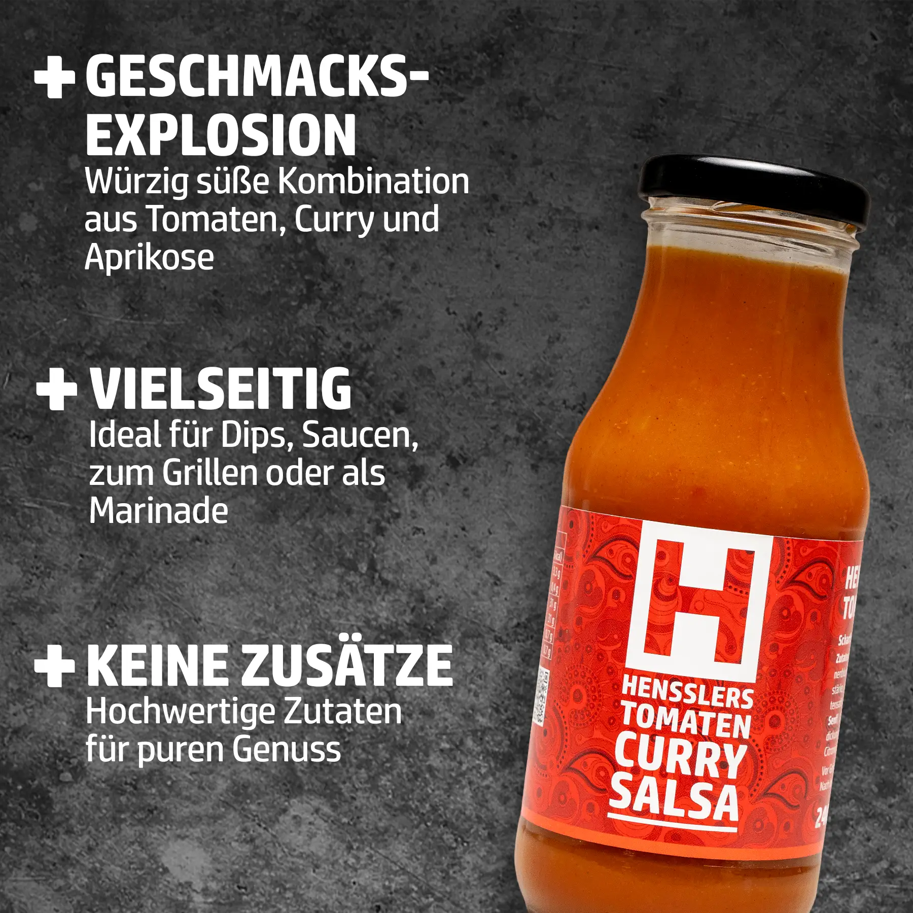 HENSSLERS Tomaten Curry Salsa online kaufen