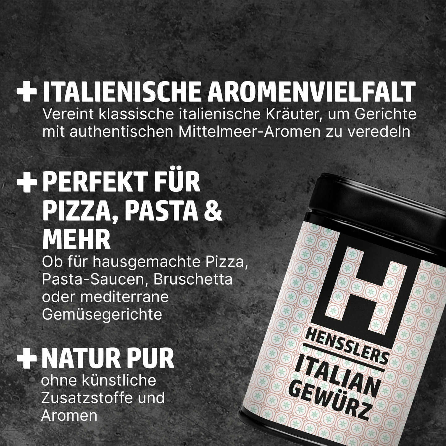 HENSSLERS Italian Gewürz Gewürze Hensslers
