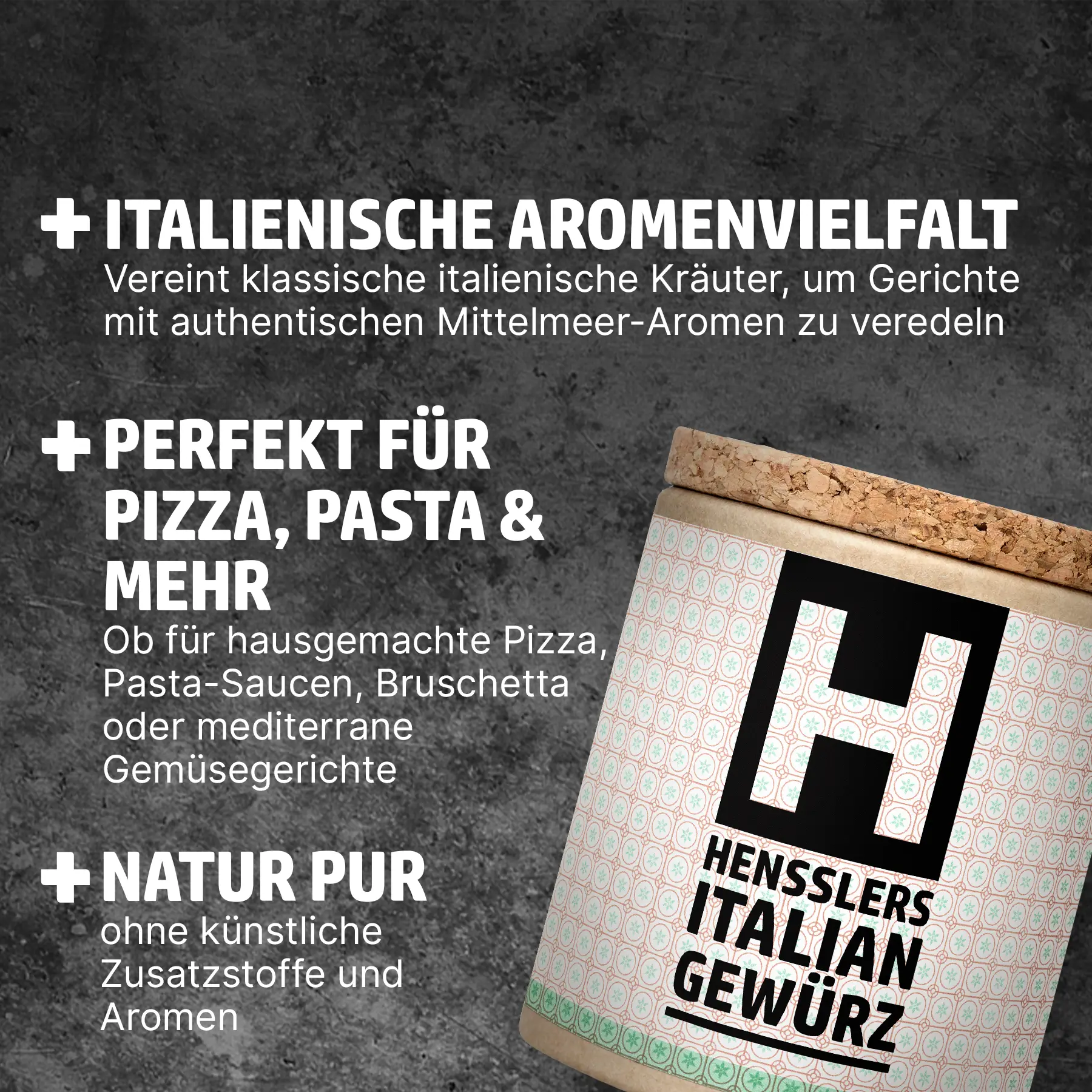 HENSSLERS Italian Gewürz Gewürze Hensslers