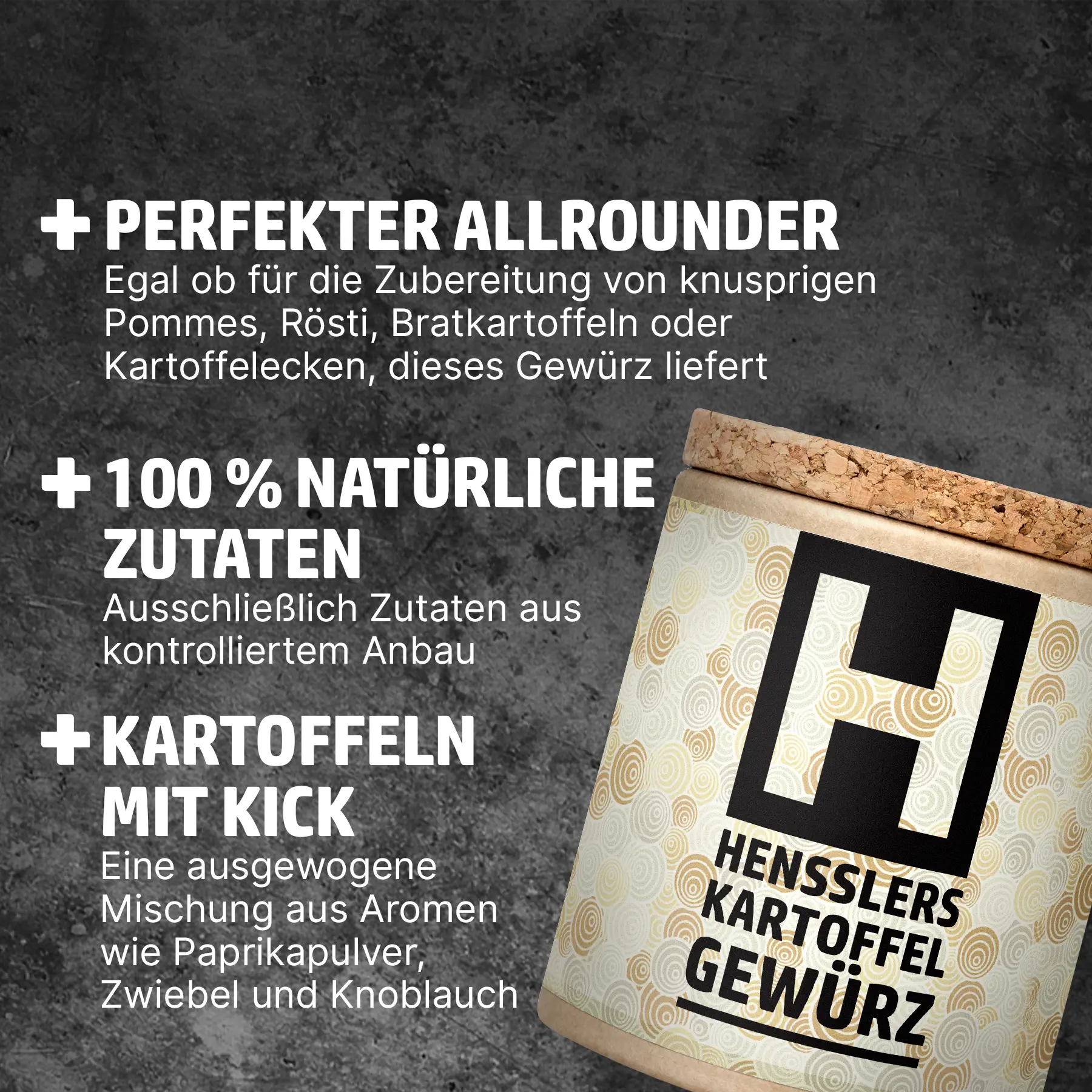 HENSSLERS Kartoffelgewürz Gewürze Hensslers