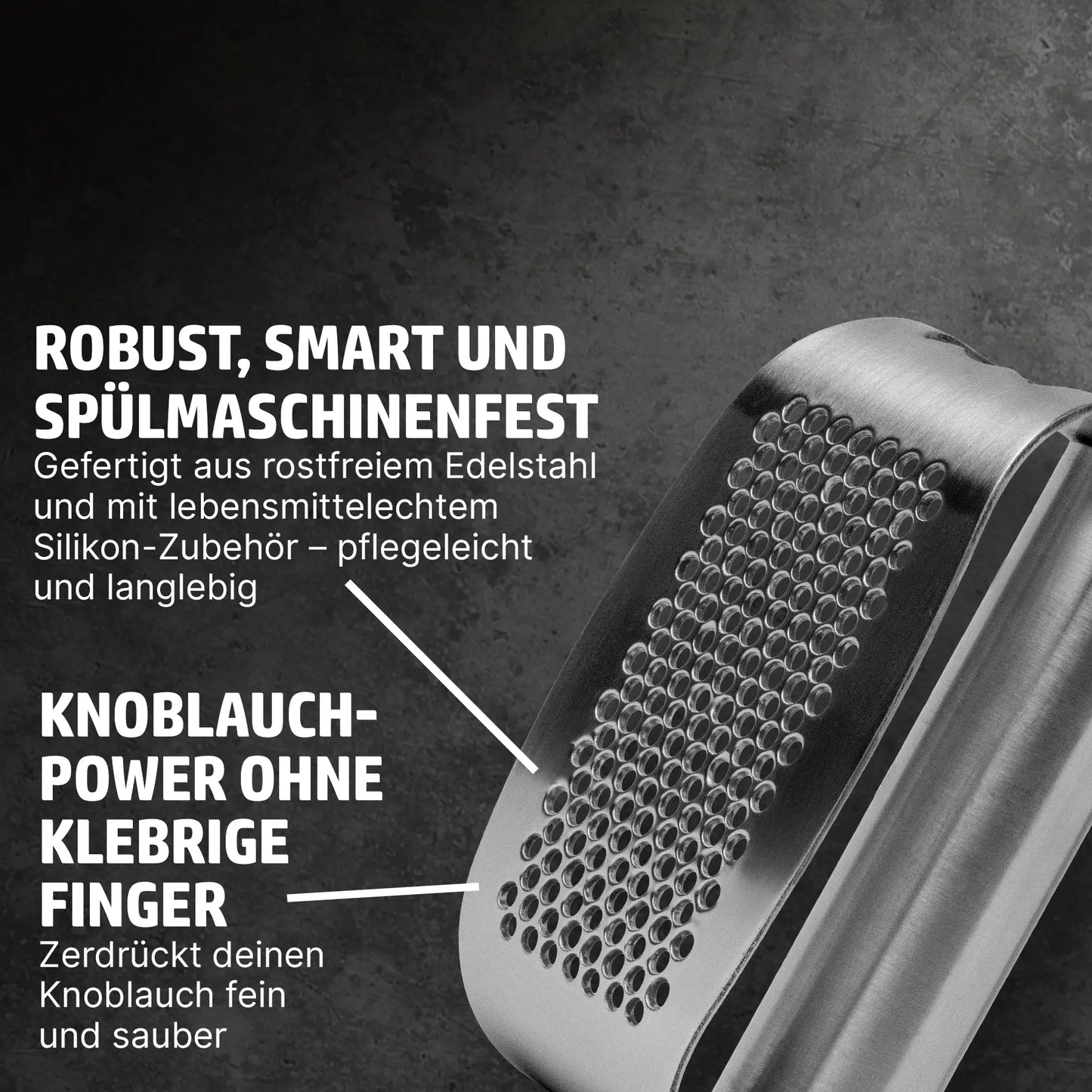 HENSSLERS Knoblauchpresse