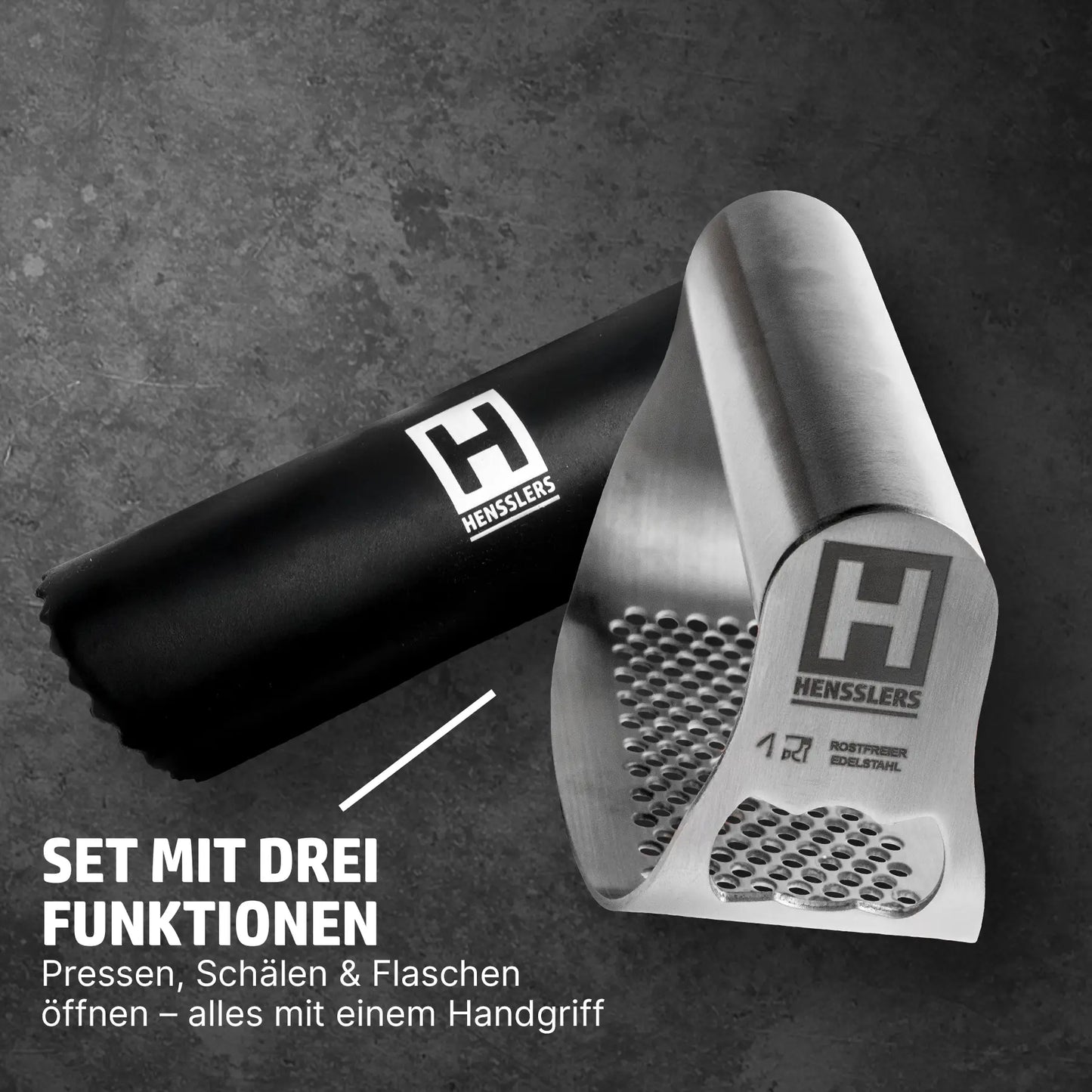 HENSSLERS Knoblauchpresse