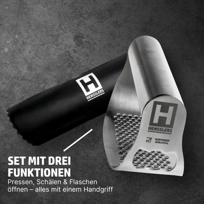 HENSSLERS Knoblauchpresse Küchenzubehör HENSSLERS