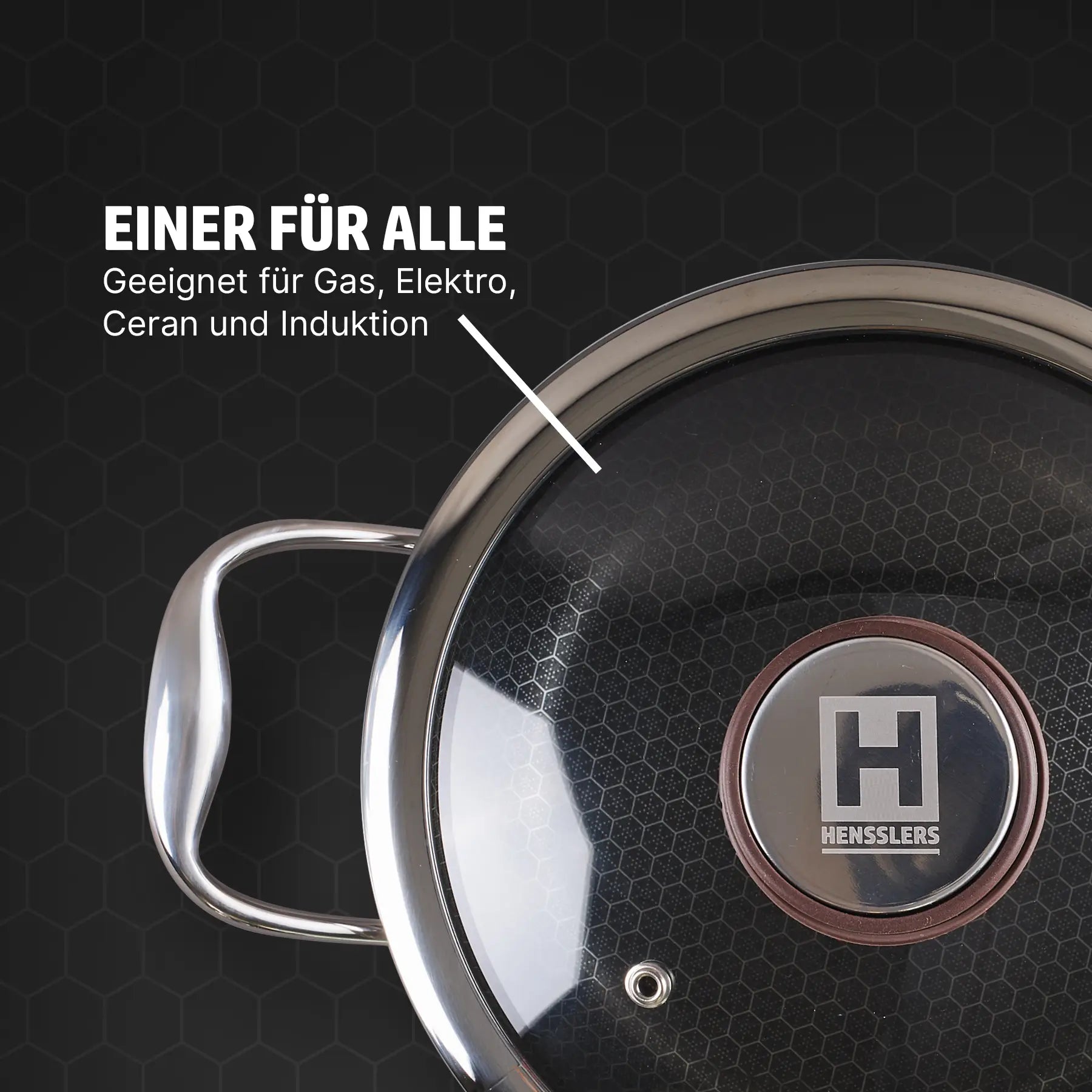 Hensslers Kochtopf 2,8L Töpfe Hensslers