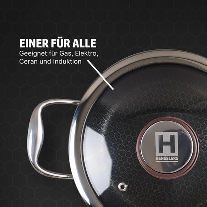 Hensslers Kochtopf 2,8L Töpfe Hensslers