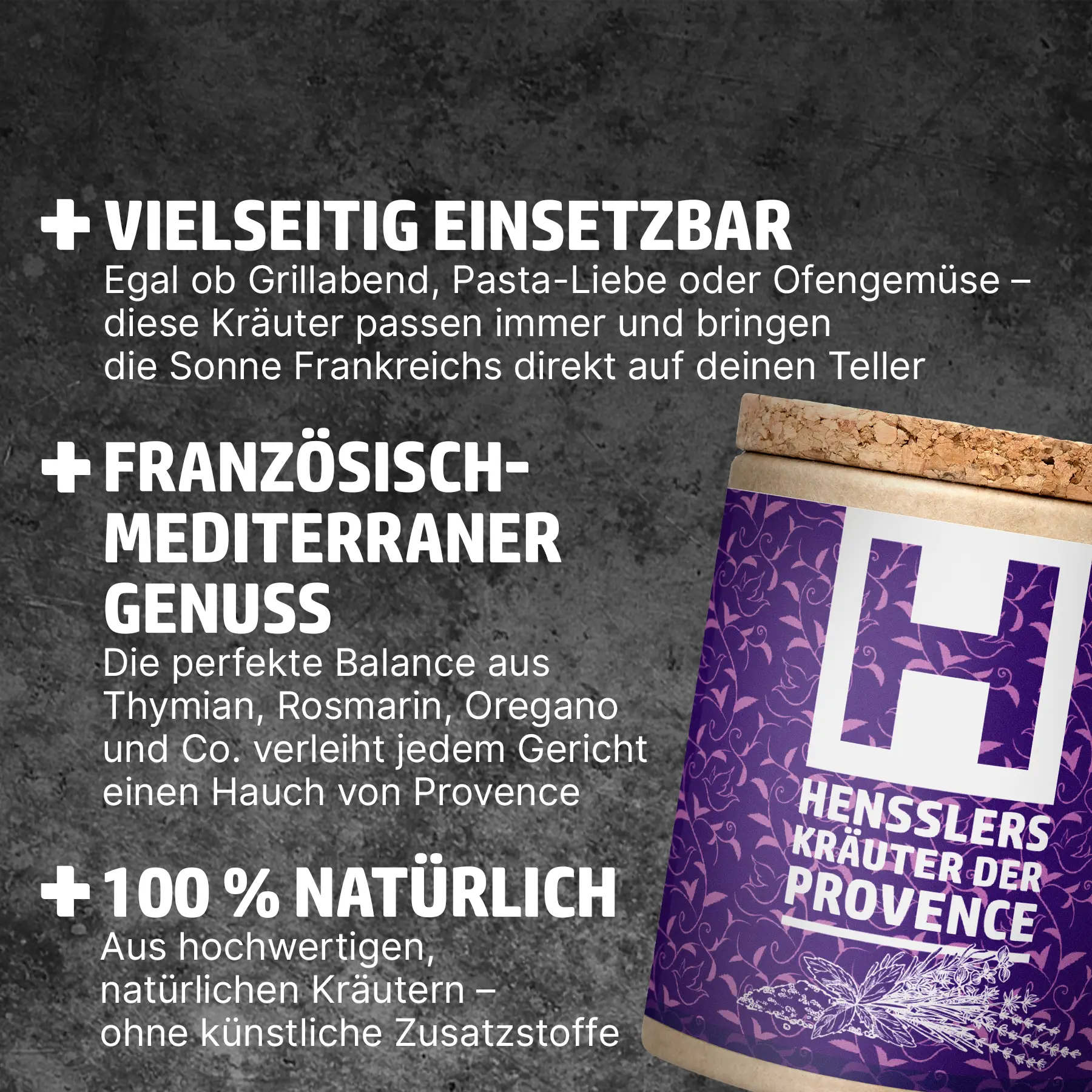 HENSSLERS Kräuter der Provence Gewürze Hensslers