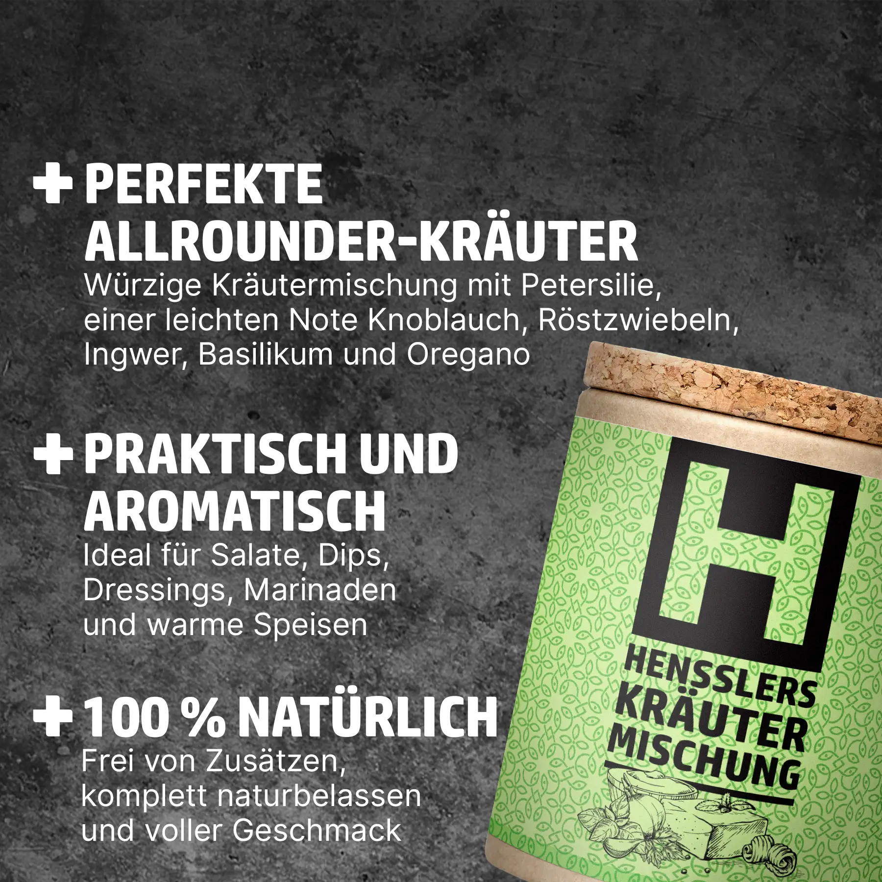 HENSSLERS Kräutermischung Gewürze Hensslers