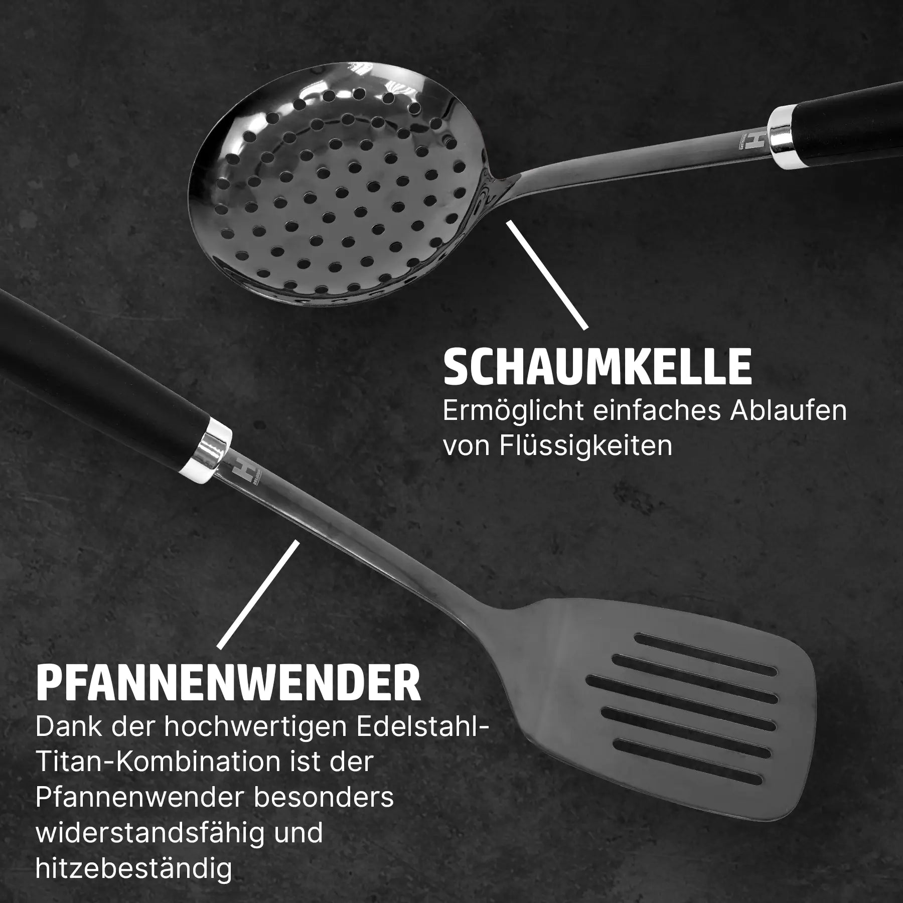 HENSSLERS Küchenhelfer Set Küchenzubehör Hensslers