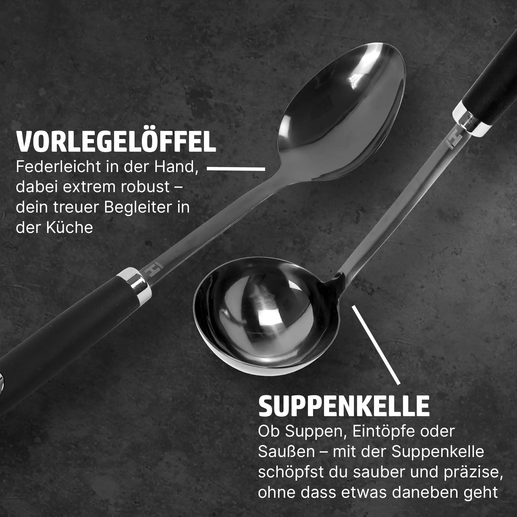 HENSSLERS Küchenhelfer Set Küchenzubehör Hensslers