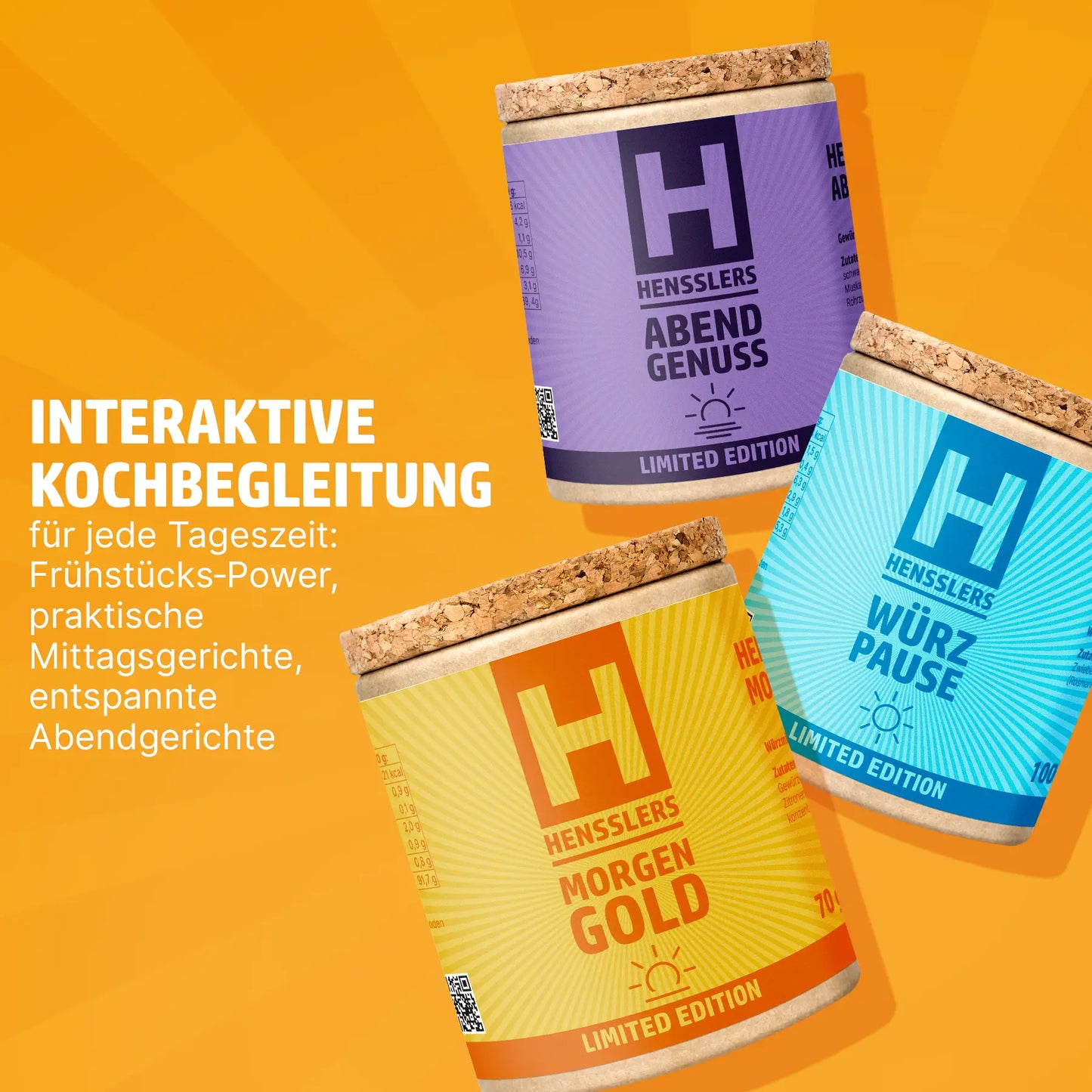 HENSSLERS Schnelle Nummer - Morgens, Mittags, Abends Deluxe Box