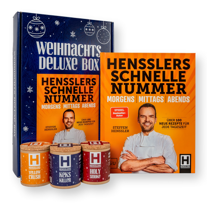 HENSSLERS Weihnachts Deluxe Box Kochbücher HENSSLERS