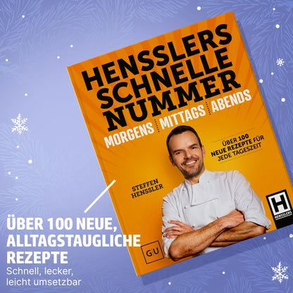 HENSSLERS Weihnachts Deluxe Box Kochbücher HENSSLERS