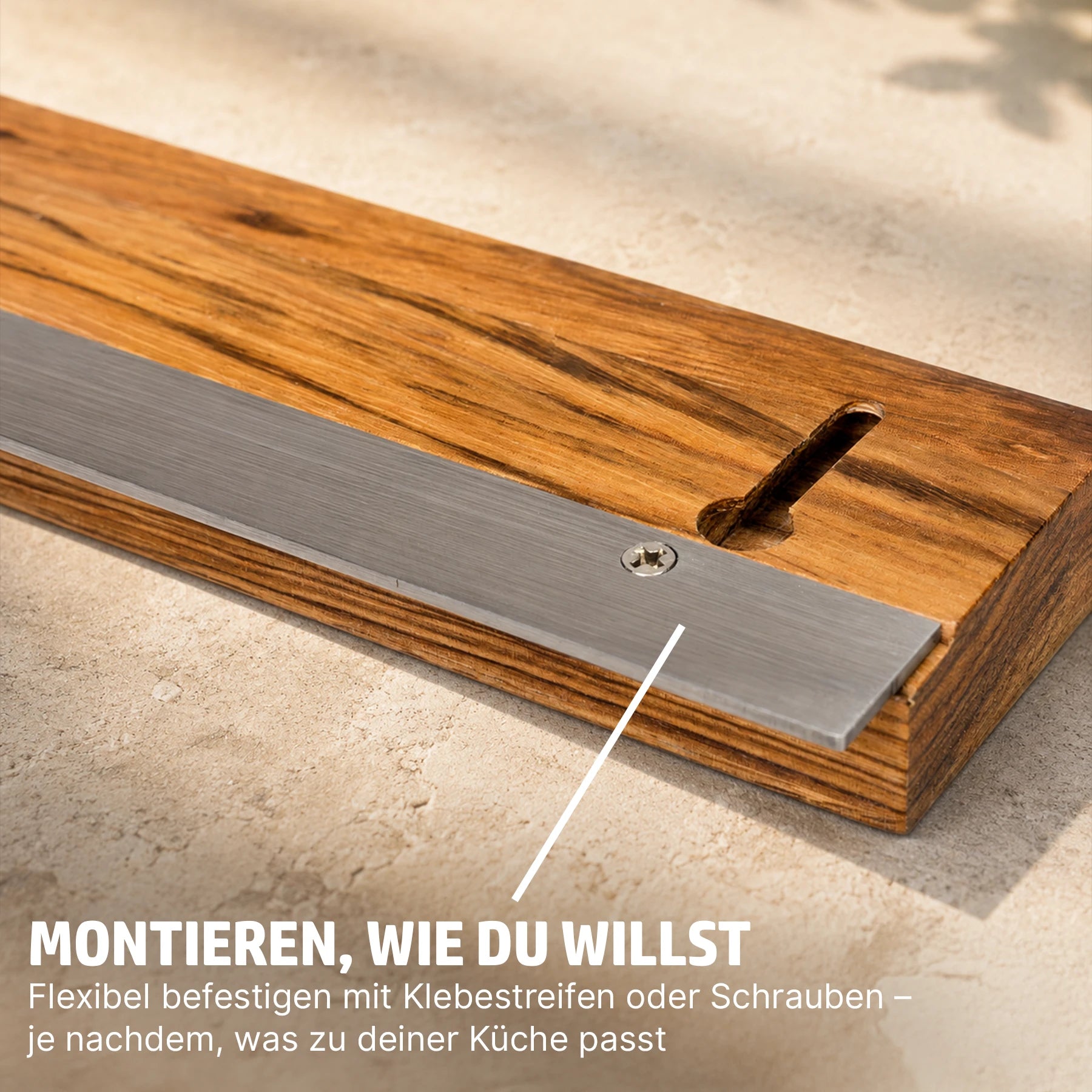 HENSSLERS Magnet-Messerhalter Küchenzubehör HENSSLERS