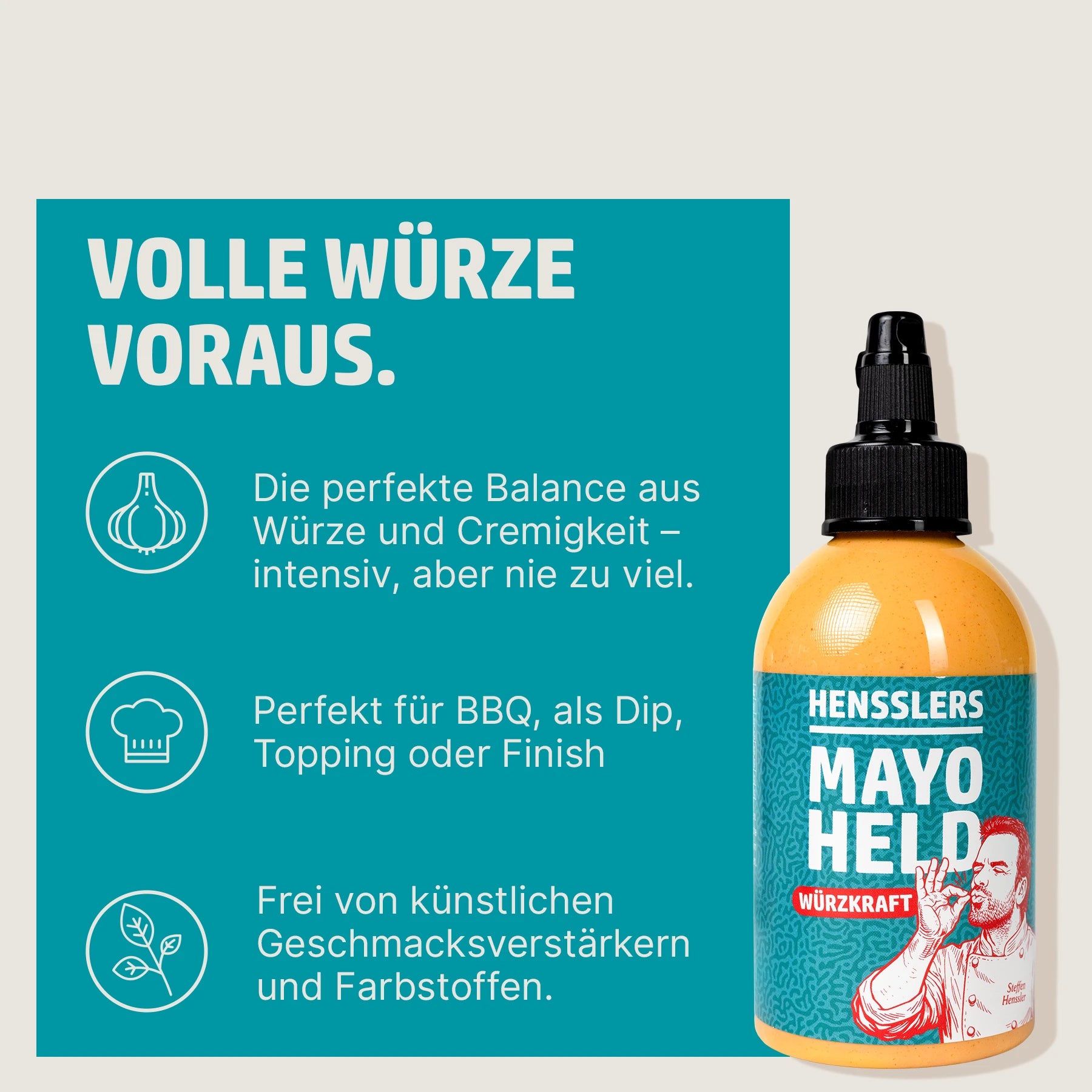 HENSSLERS Mayo Helden Set Saucen HENSSLERS
