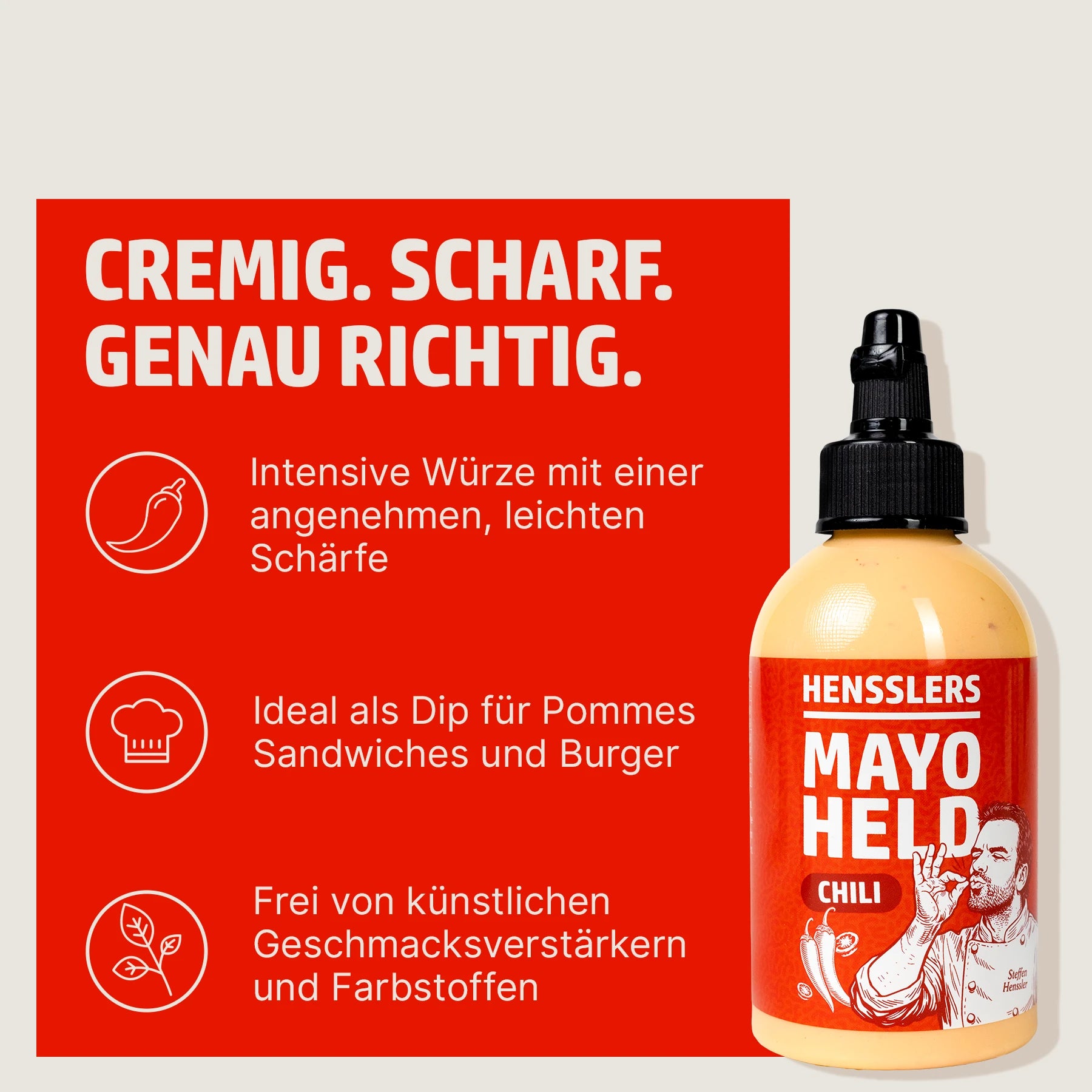 HENSSLERS Mayo Helden Set Saucen HENSSLERS
