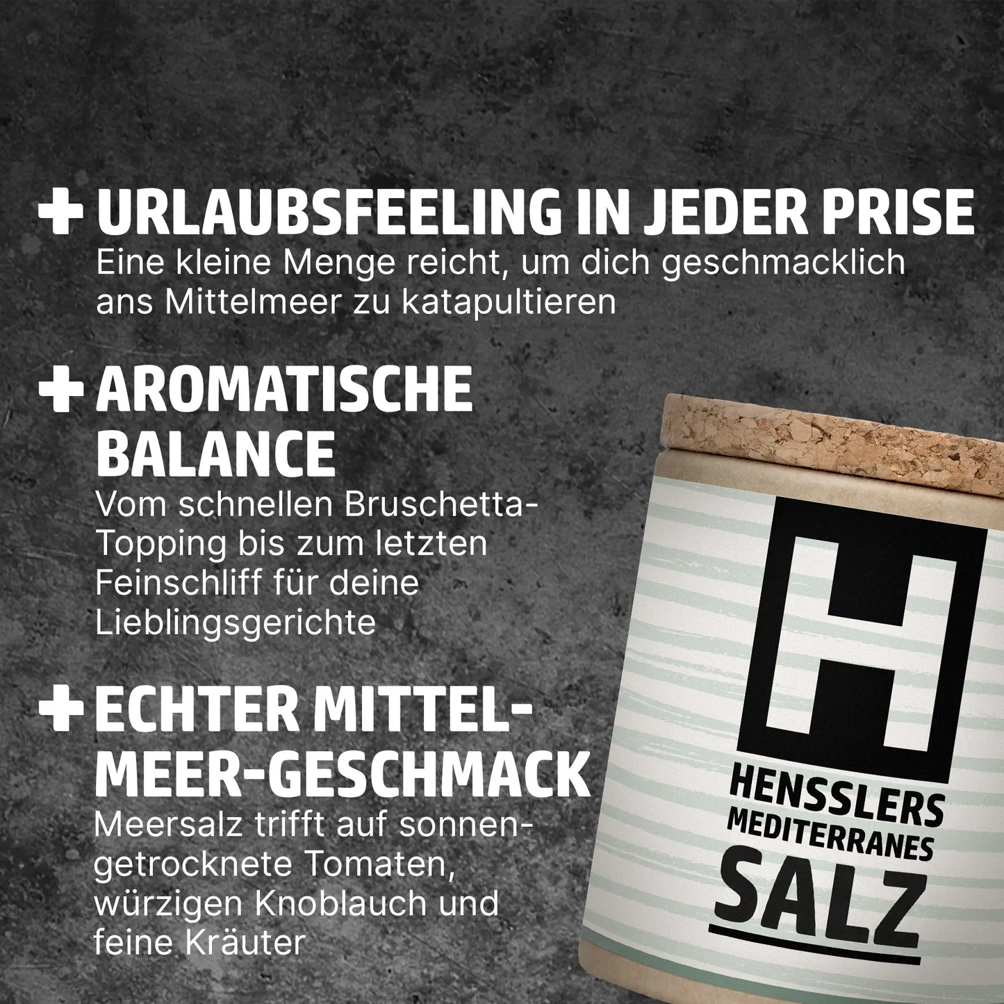 Hensslers Mediterranes Salz Gewürze Hensslers