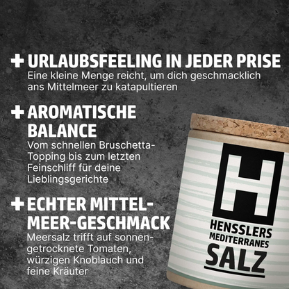 Hensslers Mediterranes Salz Gewürze Hensslers