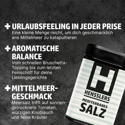 HENSSLERS Mediterranes Salz Gewürze Hensslers