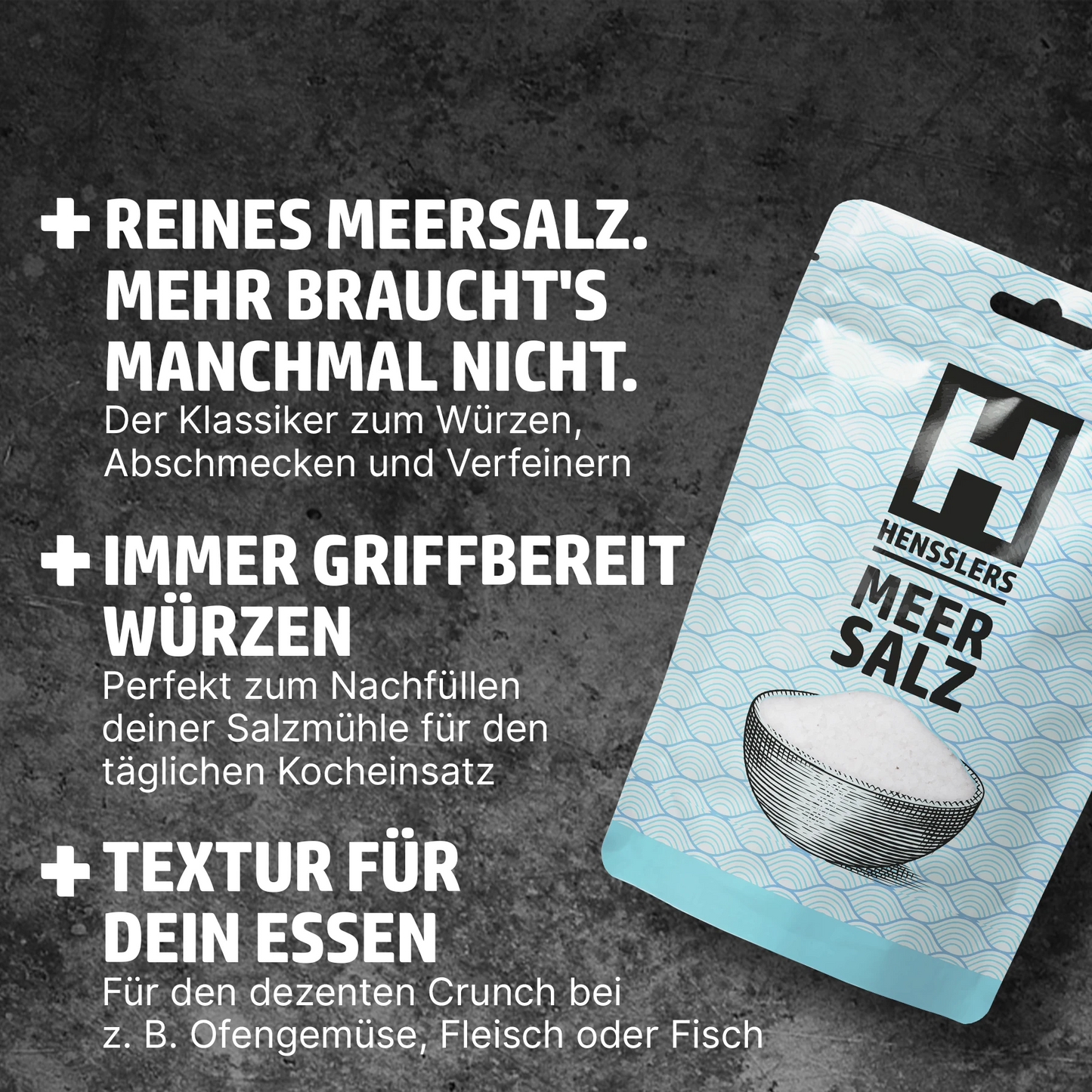 HENSSLERS Salz- und Pfeffermühle mit Nachfüllset Bundles HENSSLERS