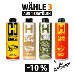 HENSSLERS Öl Set - MIX & MATCH bundle HENSSLERS
