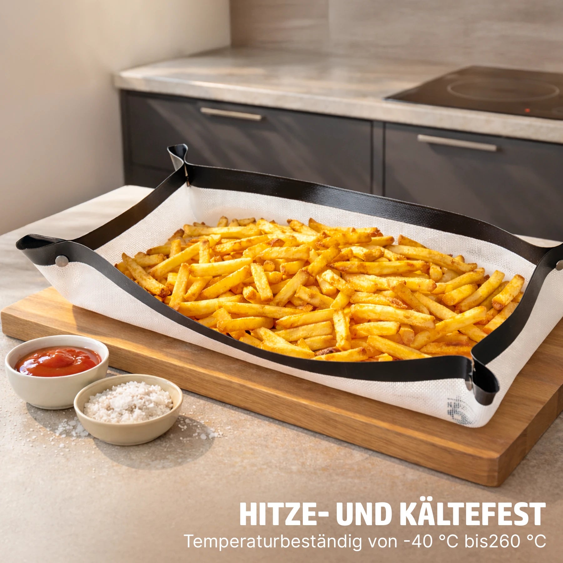 HENSSLERS Ofenmatten Set Küchenzubehör HENSSLERS