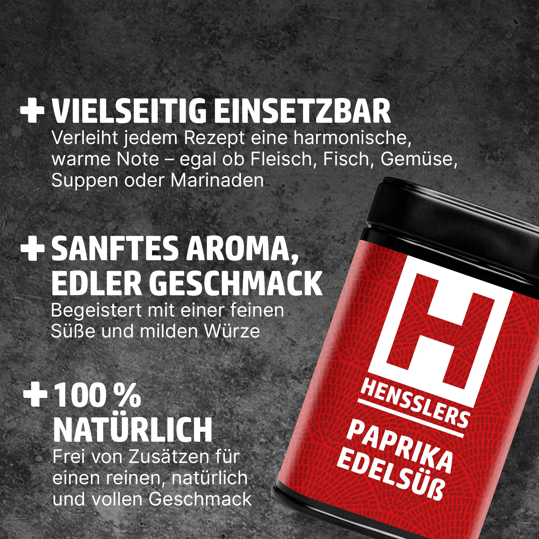 HENSSLERS Paprika Edelsüß Gewürze HENSSLERS