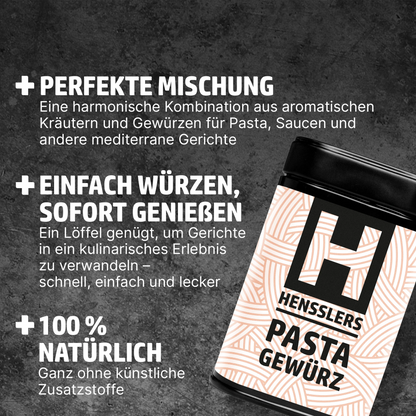 HENSSLERS Pasta Gewürz Gewürze Hensslers