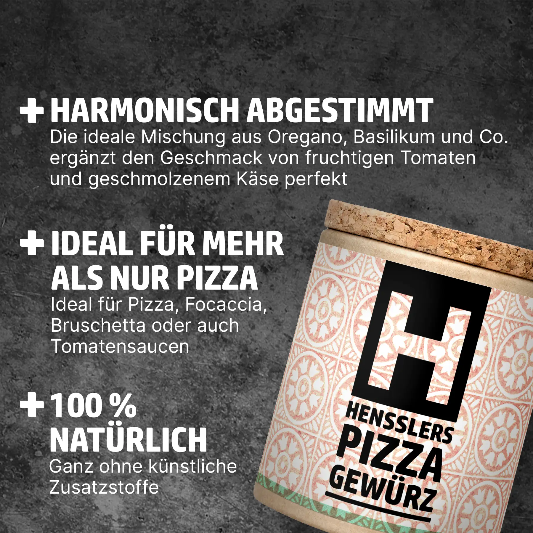 HENSSLERS Pizza Gewürz Gewürze Hensslers