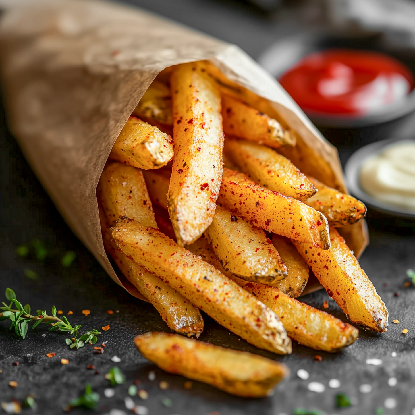 HENSSLERS Pommes Salz Gewürze Hensslers