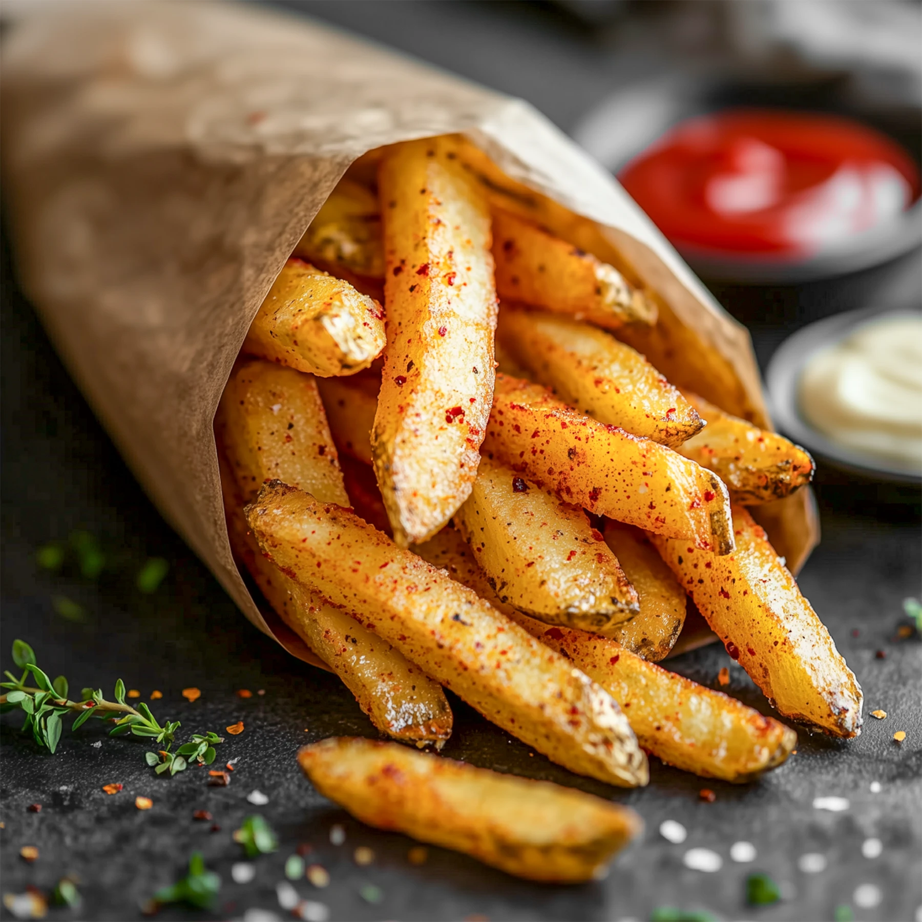 HENSSLERS Pommes Salz Gewürze Hensslers