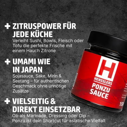 HENSSLERS Ponzu Sauce Saucen HENSSLERS