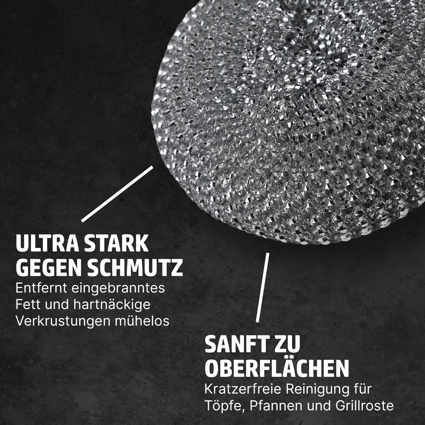 Hensslers Reinigungsschwamm 3er Set Küchenzubehör HENSSLERS