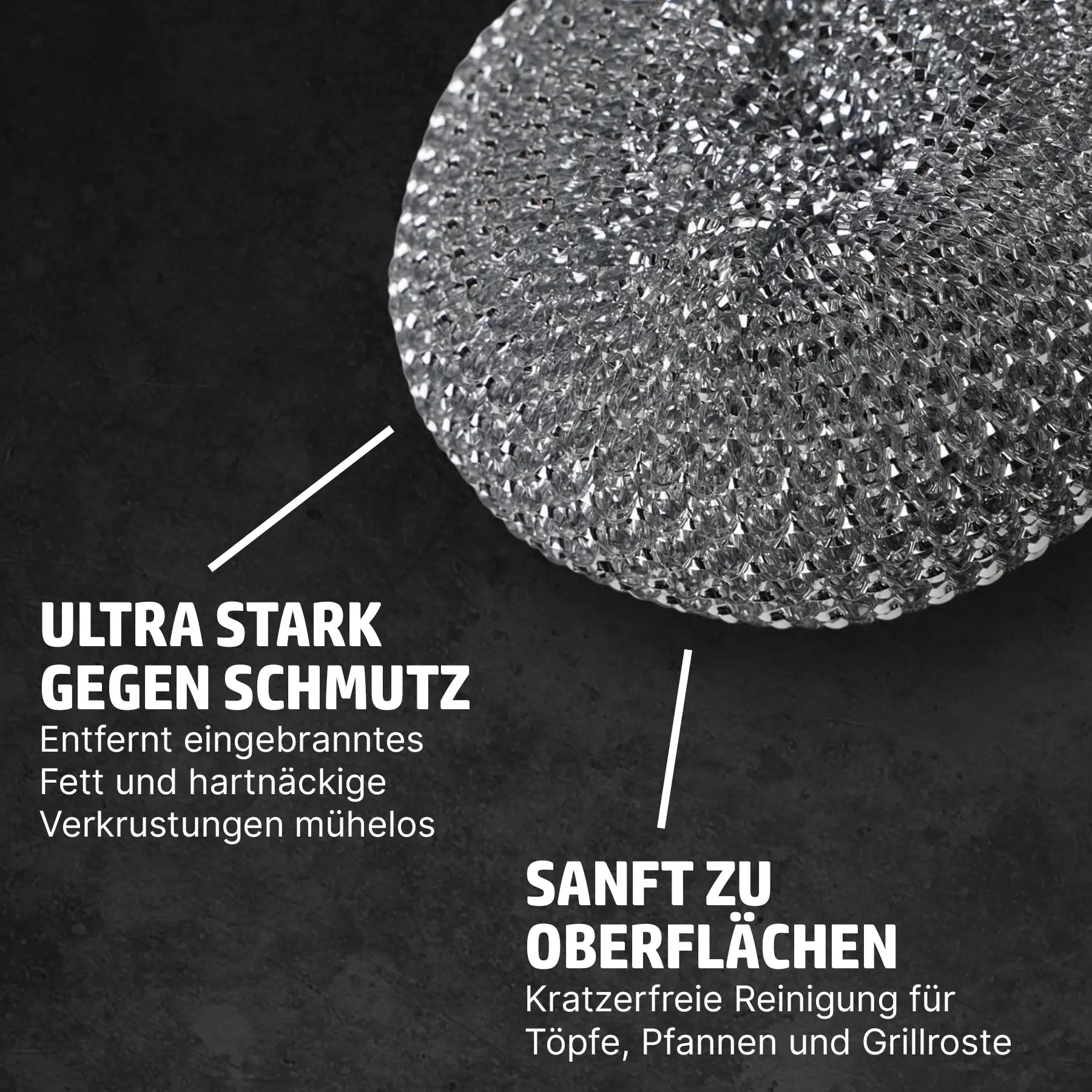 Hensslers Reinigungsschwamm 3er Set Küchenzubehör HENSSLERS