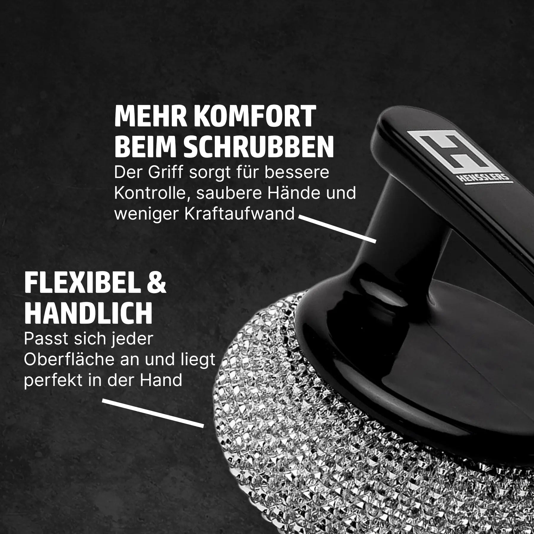 Hensslers Reinigungsschwamm 3er Set Küchenzubehör HENSSLERS