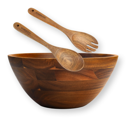 HENSSLERS Holzschüssel Set Küchenzubehör HENSSLERS