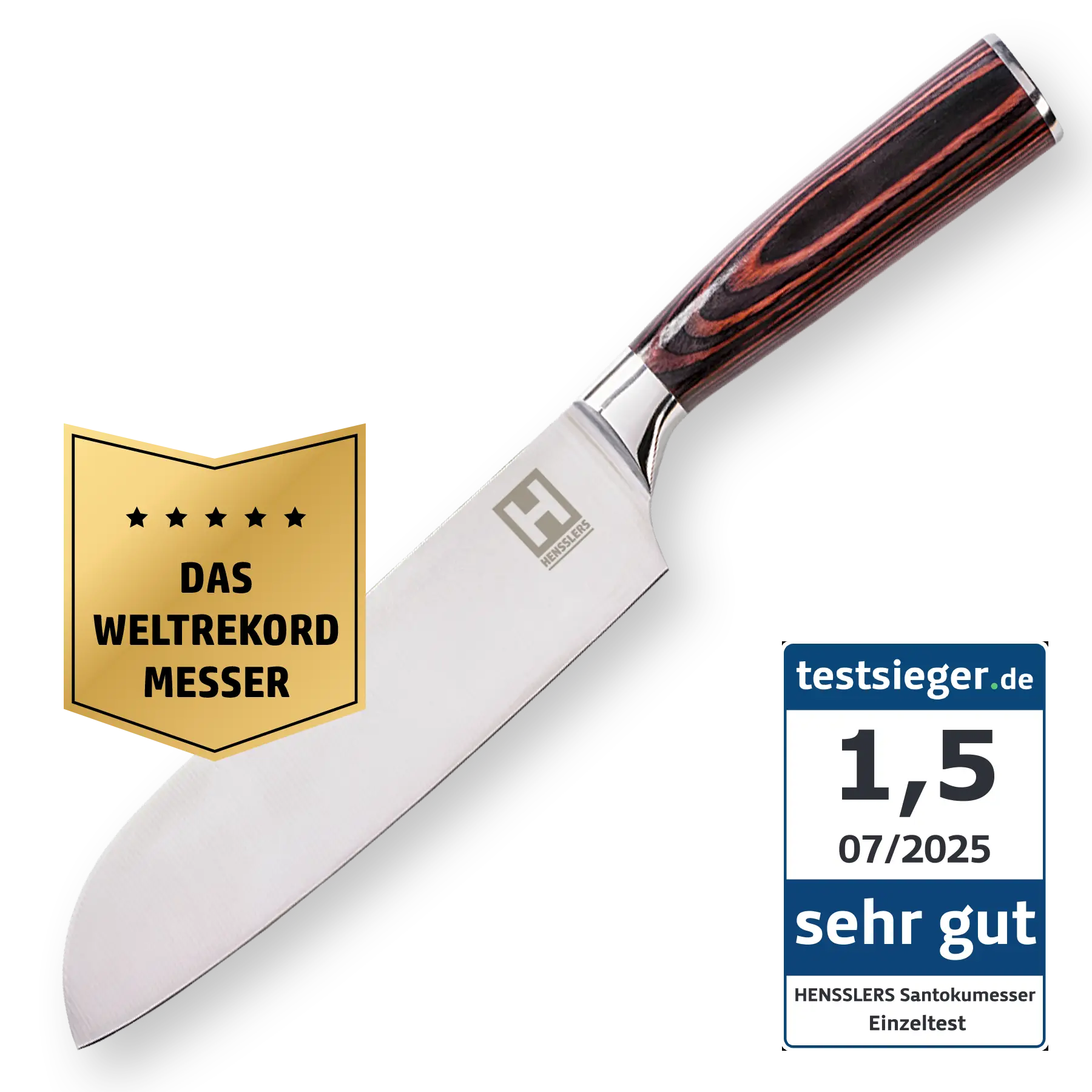 HENSSLERS Santokumesser Messer Hensslers