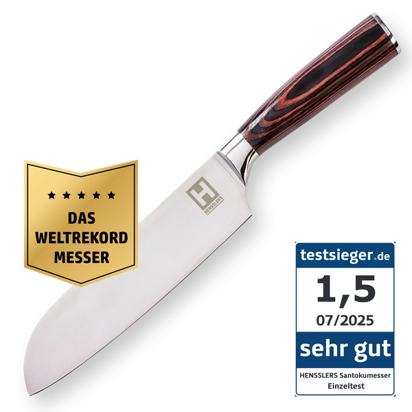 HENSSLERS Santokumesser Messer HENSSLERS